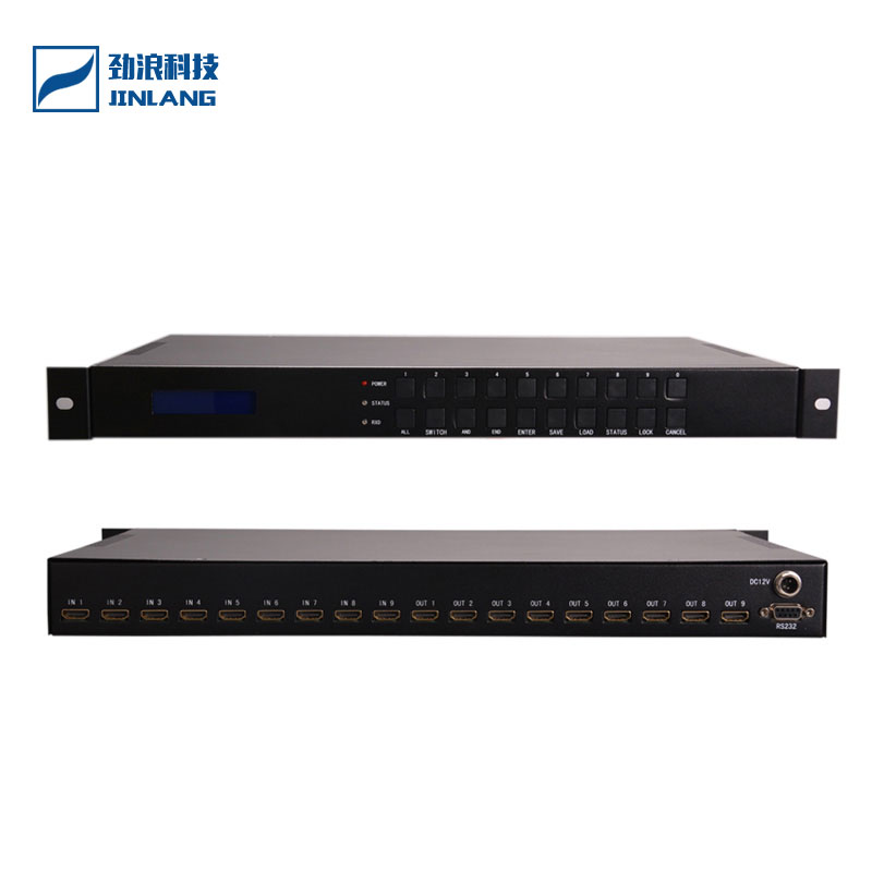4进8出HDMI矩阵主机KD-DHDMI0408 网络监控视频服务器数字矩阵